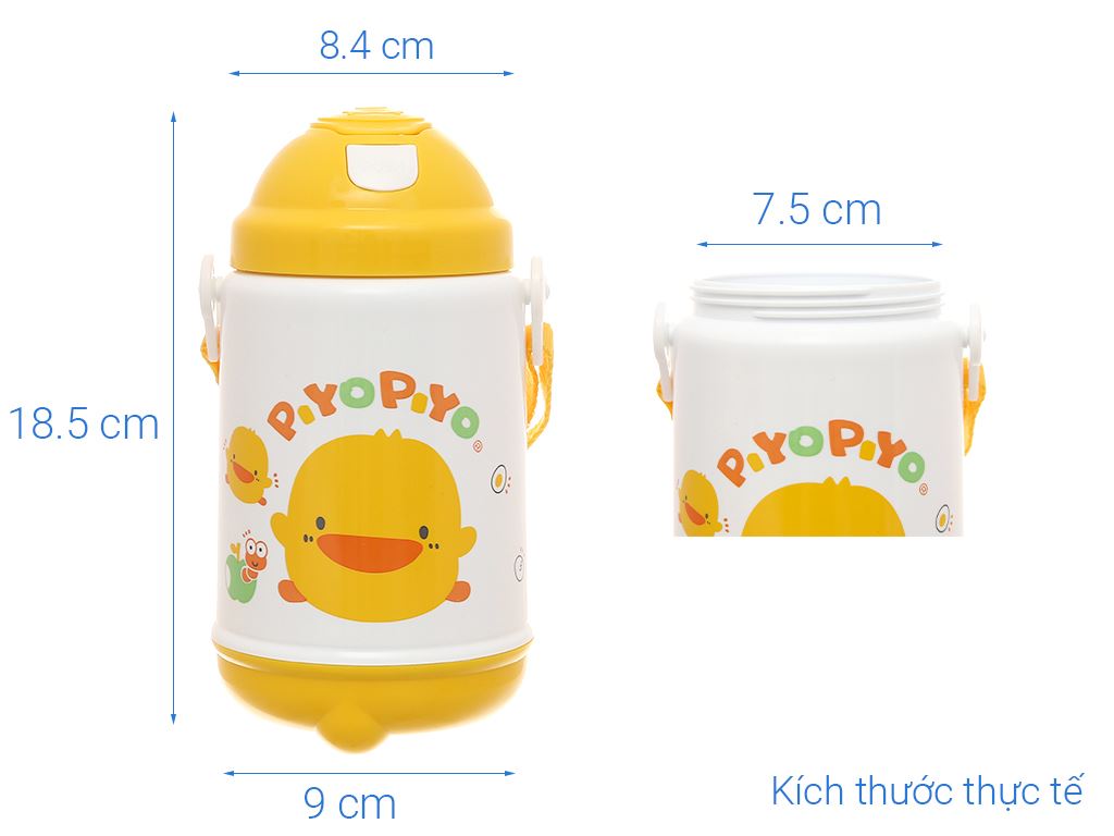 Bình giữ nhiệt Piyo Piyo PY830352 420ml 8