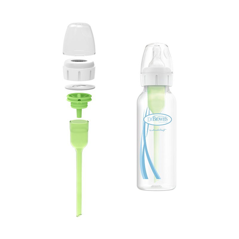 Bình sữa nhựa PP Dr.Brown's cổ hẹp 250 ml (mọi độ tuổi) - Giao ngẫu nhiên 4