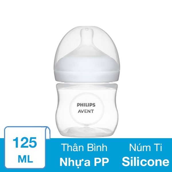 Bình Sữa Nhựa Pp Philips Avent Scy900/01 Cổ Rộng 125 Ml (0 - 1 Tháng)