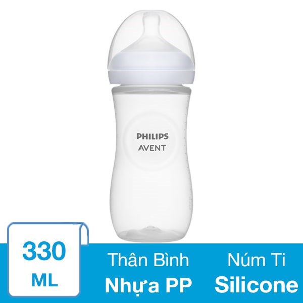 Bình Sữa Nhựa Pp Philips Avent Scy906/01 Cổ Rộng 330 Ml (3 - 6 Tháng)