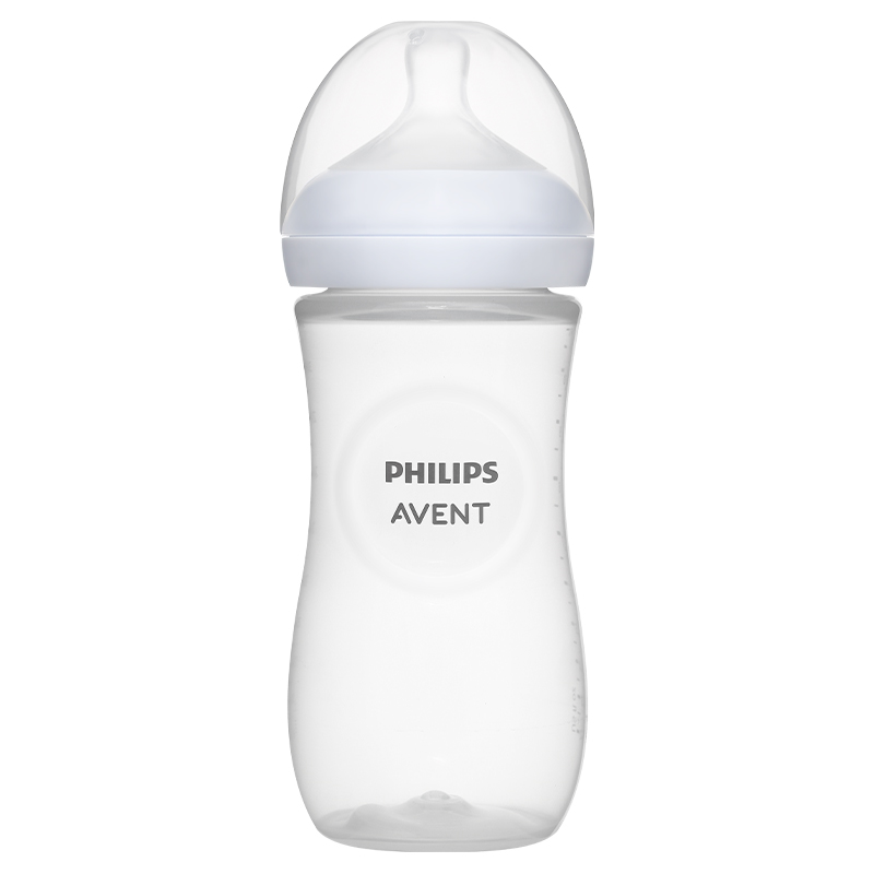Combo 2 bình sữa nhựa PP Philips Avent SCY906/02 cổ rộng 330 ml (3 - 6 tháng)