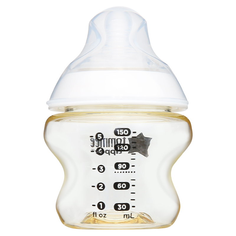 Bình sữa nhựa PPSU Tommee Tippee Natural Start 423936 cổ rộng 150 ml (0 - 3 tháng)