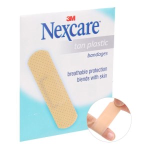 Băng cá nhân Nexcare màu da 10 miếng (19x72mm)
