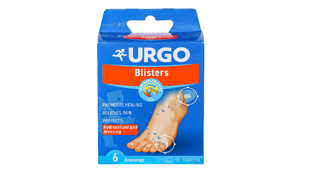 Băng cá nhân điều trị vết phồng rộp Urgo Hydrocolloid pad dressing hộp 6 miếng