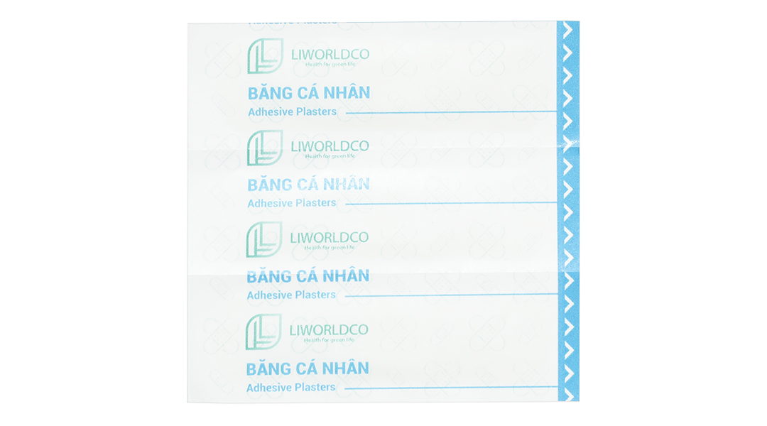 Băng cá nhân trong suốt Liworldco (72 x 19mm)