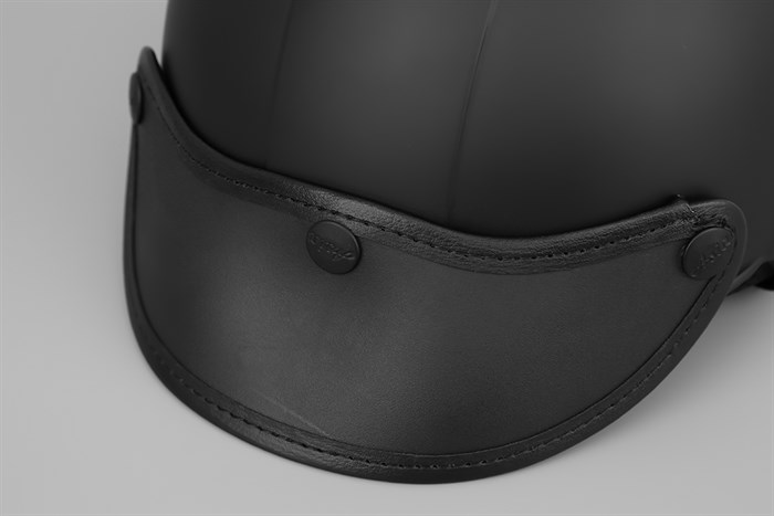 Mũ 1/2 size M Asia MT-128 đen Màu Đen