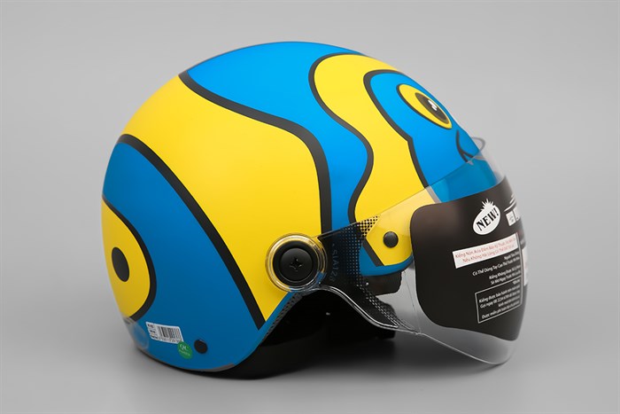 Mũ trẻ em 1/2 size S Asia MT-103KS xanh da trời Màu Xanh da trời