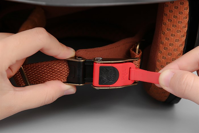 Mũ 3/4 size XL Royal M139 đen Màu Đen