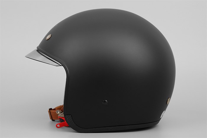 Mũ 3/4 size XL Royal M139 đen Màu Đen