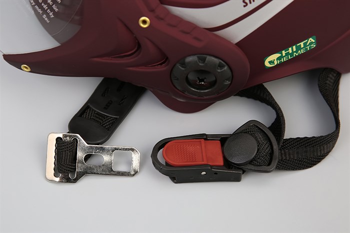 Mũ 1/2 Chita CT14N(K) đỏ Màu Đỏ