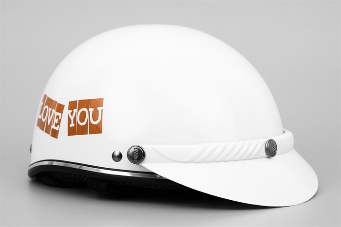 Mũ 1/2 size M Chita CT33 trắng Màu Trắng