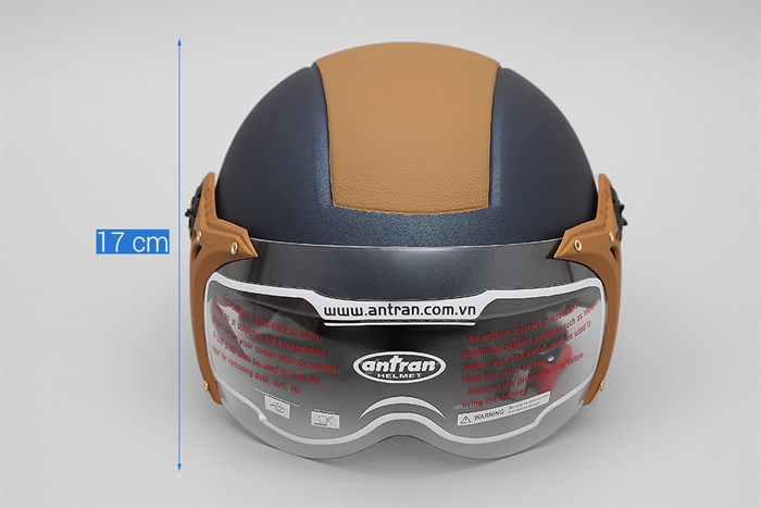 Mũ 1/2 size M Boss ATN3.3K-HD xanh đen Màu Xanh đen