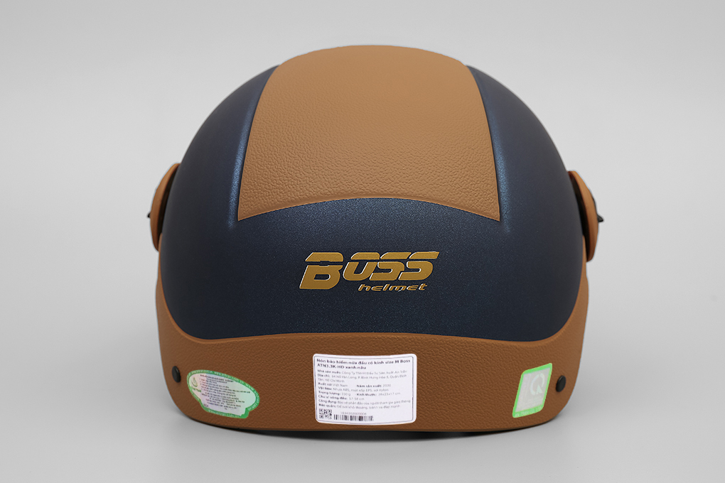 Mũ 1/2 size M Boss ATN3.3K-HD xanh đen