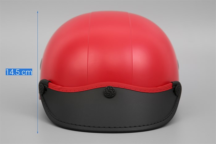 Mũ 1/2 có lỗ thông gió size M Nón Sơn NS008M4A đỏ Màu Đỏ