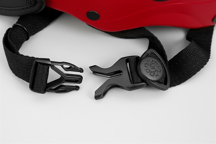 Mũ 1/2 có lỗ thông gió size M Nón Sơn NS008M4A đỏ Màu Đỏ