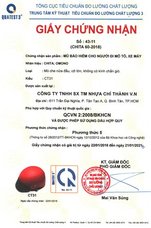 Mũ 1/2 size L Chita CT31 đen Màu Đen