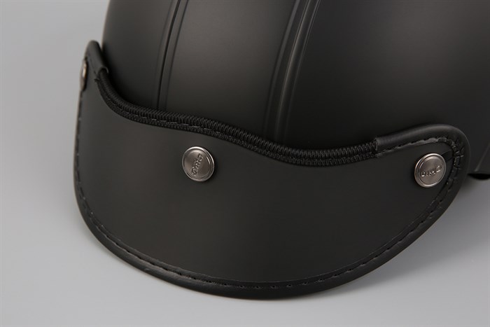 Mũ 1/2 size L Chita CT31 đen Màu Đen