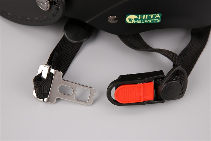 Mũ 1/2 size L Chita CT31 đen Màu Đen