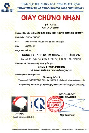 Mũ 1/2 Chita CT6B1(K) GP đen đỏ Màu Đen - Đỏ