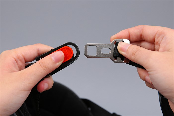 Mũ 1/2 Chita CT6B1(K) GP đen đỏ Màu Đen - Đỏ