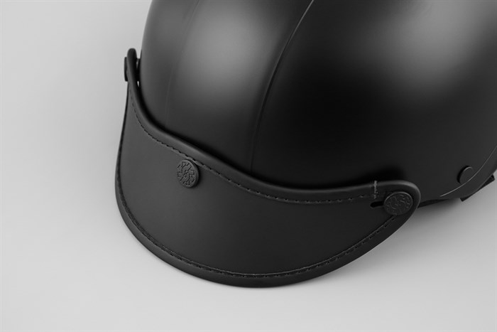 Mũ 1/2 có lỗ thông gió size L Nón Sơn NS00807A đen Màu Đen