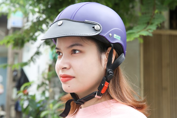 Mũ 1/2 size M Chita CT31 tím Màu Tím