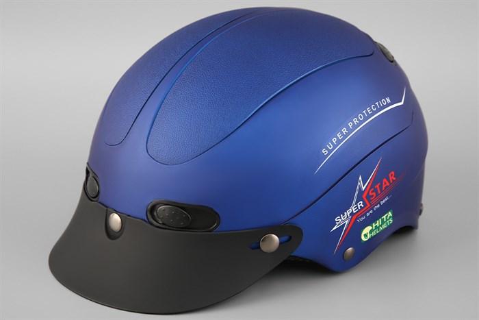 Mũ 1/2 Chita CT16L xanh đen Màu Xanh đen