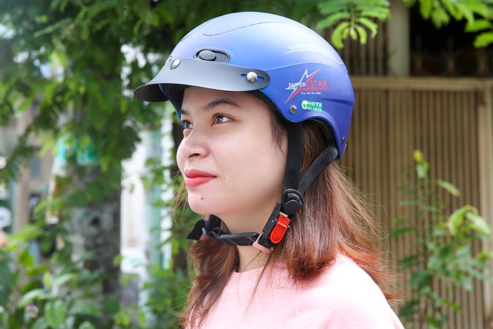 Mũ 1/2 Chita CT16L xanh đen Màu Xanh đen