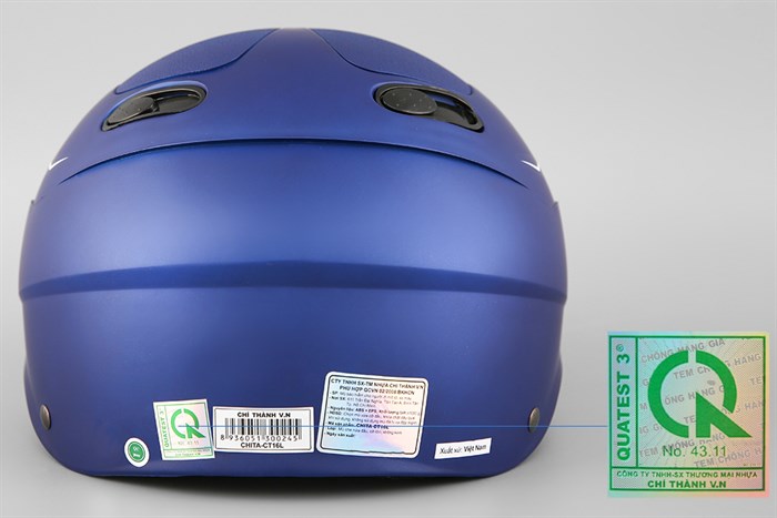 Mũ 1/2 Chita CT16L xanh đen Màu Xanh đen