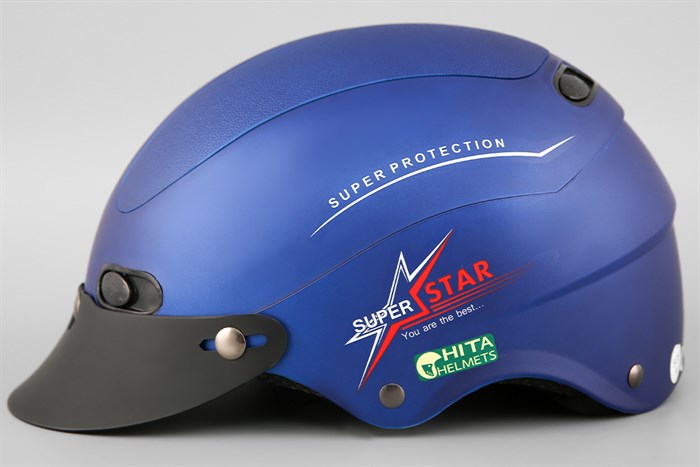 Mũ 1/2 Chita CT16L xanh đen Màu Xanh đen