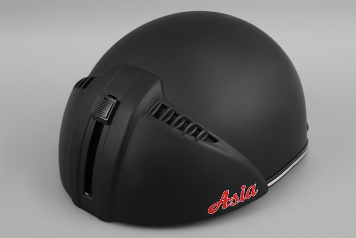 Mũ 1/2 size M Asia MT-105KA đen Màu Đen