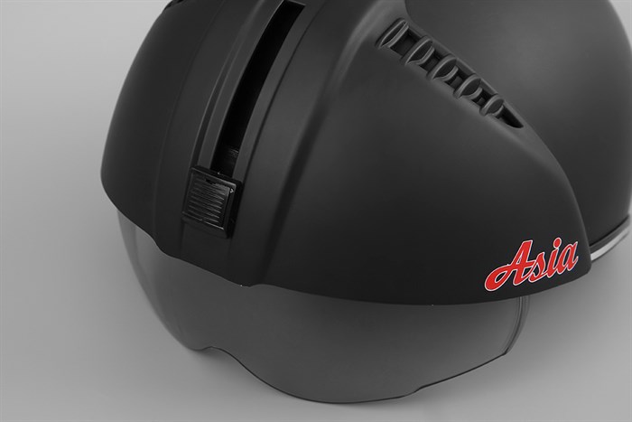 Mũ 1/2 size M Asia MT-105KA đen Màu Đen