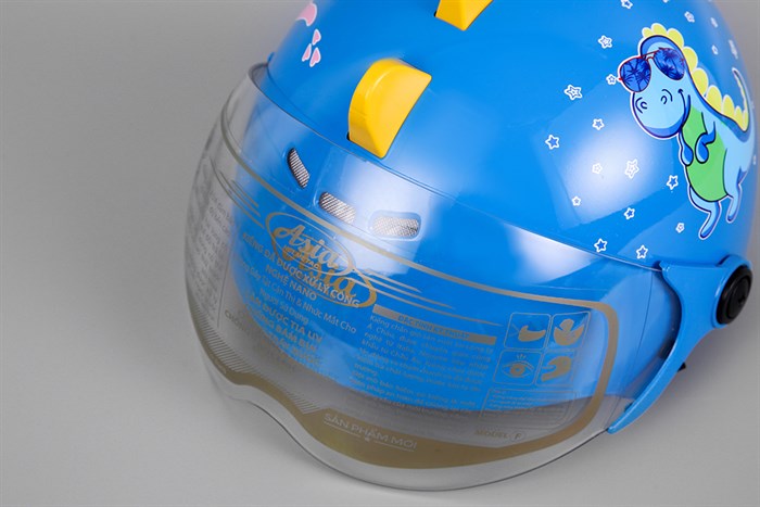 Mũ trẻ em 1/2 size S Asia MT-103KS xanh dương Màu Xanh Dương