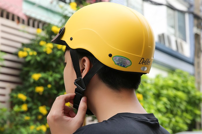 Mũ 1/2 size L Delites ATN05-VM vàng Màu Vàng