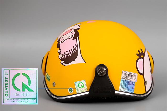 Mũ 1/2 Chita CT33(K) vàng Màu Vàng