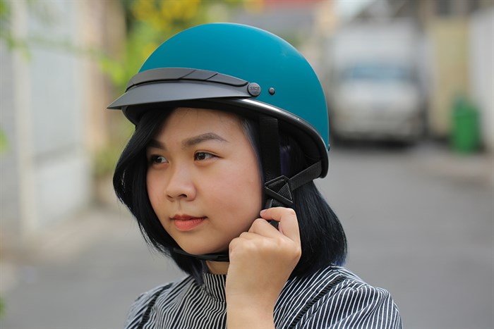 Mũ 1/2 size M Delites ATN04 xanh dương Màu Xanh Dương