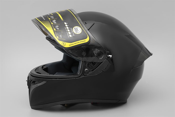 Mũ fullface Size XL Royal M138B đen Màu Đen