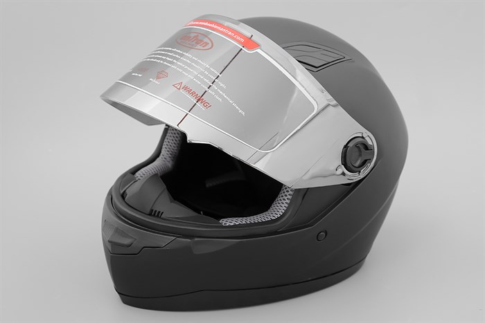 Mũ fullface size XL Boss ATN30K đen Màu Đen