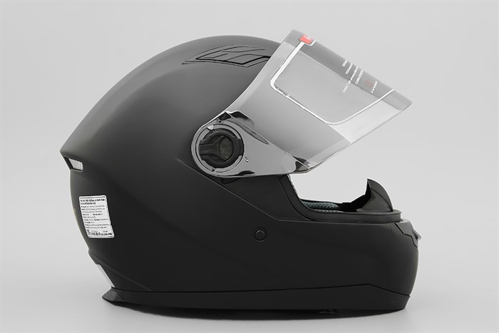 Mũ fullface size XL Boss ATN30K đen Màu Đen