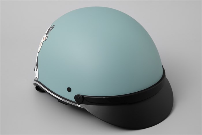 Mũ 1/2 size M Delites ATN04 bò sữa xanh dương Màu Xanh Dương