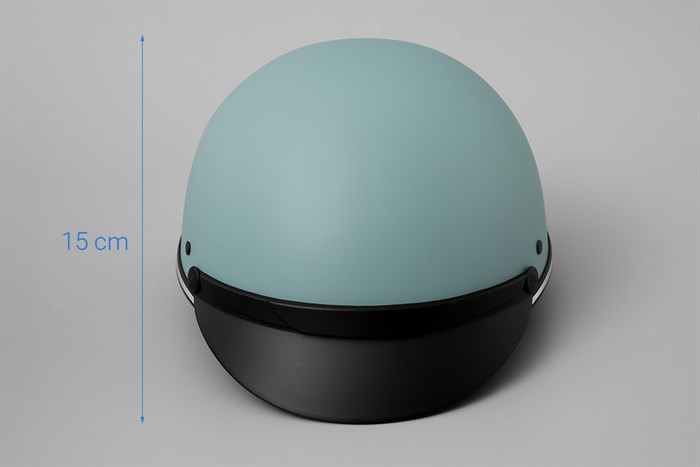 Mũ 1/2 size M Delites ATN04 bò sữa xanh dương Màu Xanh Dương