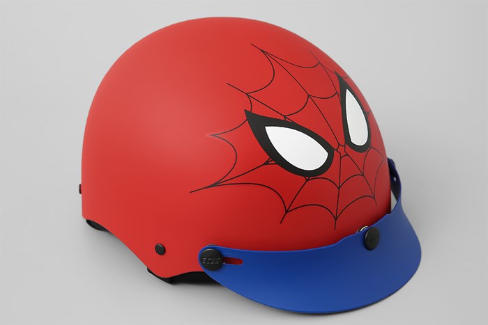 Mũ trẻ em 1/2 size S Delites ATN01 Siêu nhân đỏ Màu Đỏ