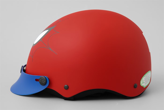 Mũ trẻ em 1/2 size S Delites ATN01 Siêu nhân đỏ Màu Đỏ