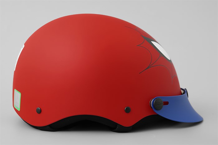 Mũ trẻ em 1/2 size S Delites ATN01 Siêu nhân đỏ Màu Đỏ