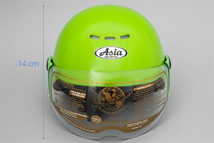 Mũ trẻ em 1/2 size S Asia MT-103KS xanh lá Màu Xanh lá