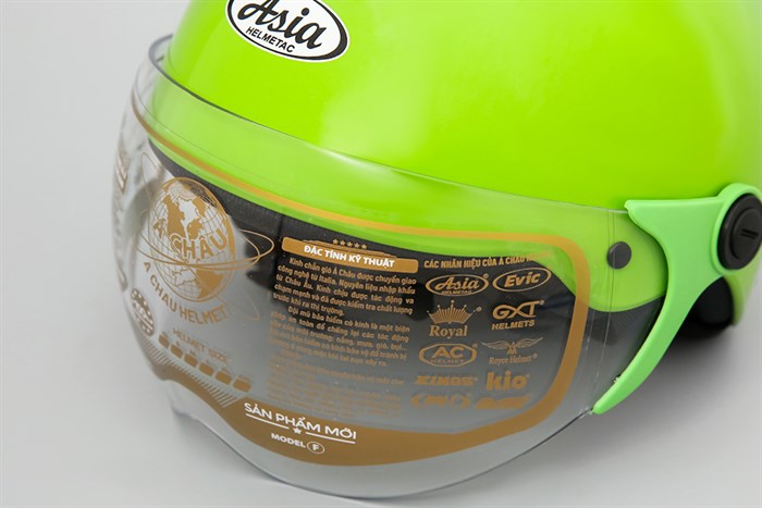 Mũ trẻ em 1/2 size S Asia MT-103KS xanh lá Màu Xanh lá