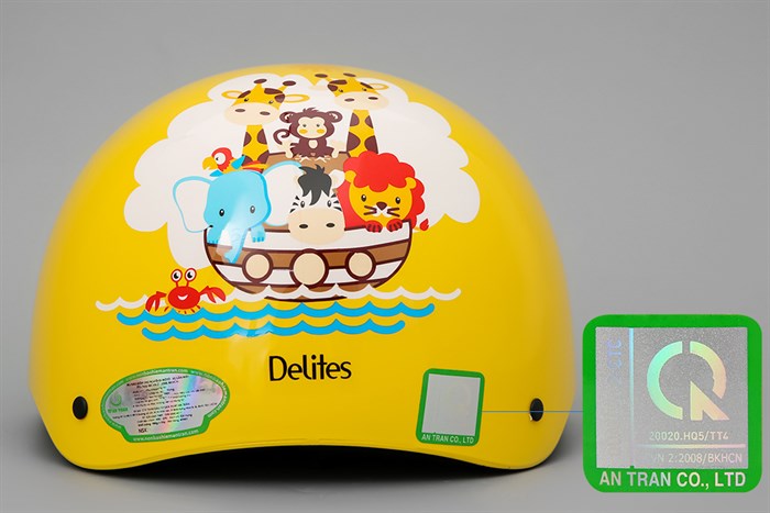 Mũ trẻ em 1/2 size S Delites ATN01 vàng Màu Vàng