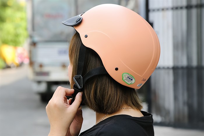 Mũ 1/2 size L Delites ATN05 cam Màu Cam