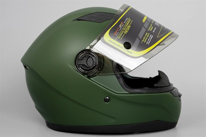 Mũ fullface Size XL Royal M136 xanh rêu Màu Xanh rêu