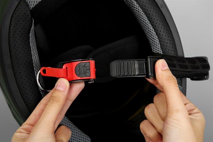 Mũ fullface Size XL Royal M136 xanh rêu Màu Xanh rêu